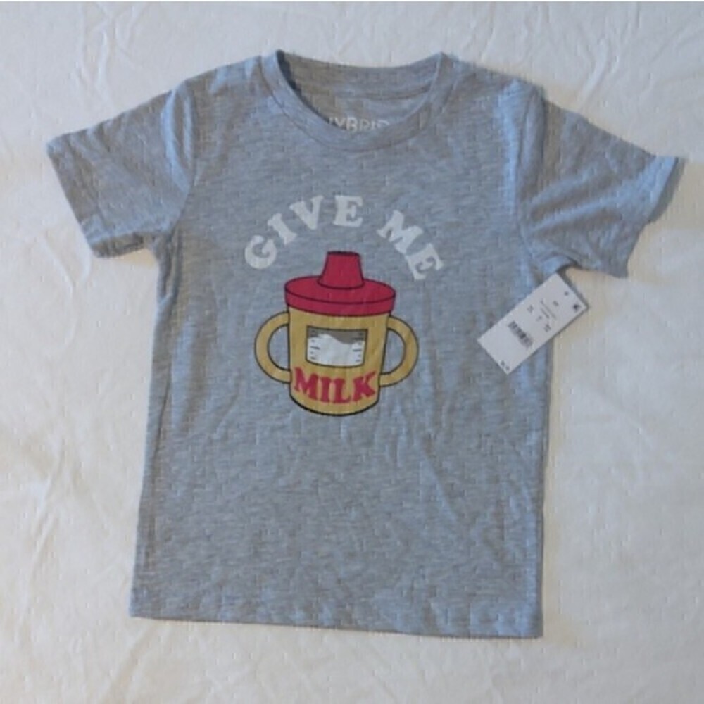 Short Sleeve Crew Neck T-Shirt - Heathered Gray